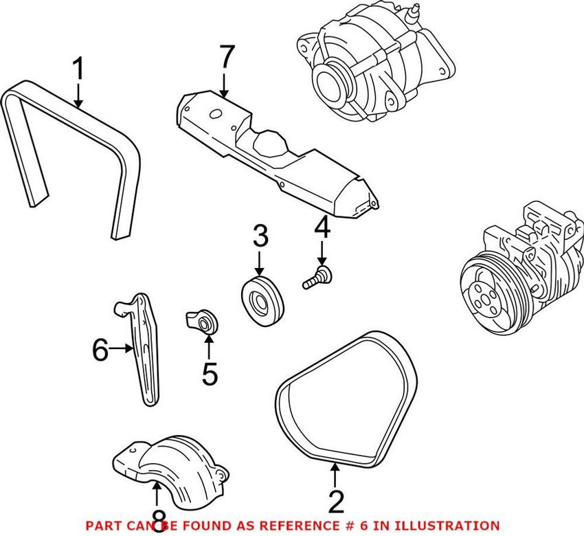 Idler Pulley Bracket